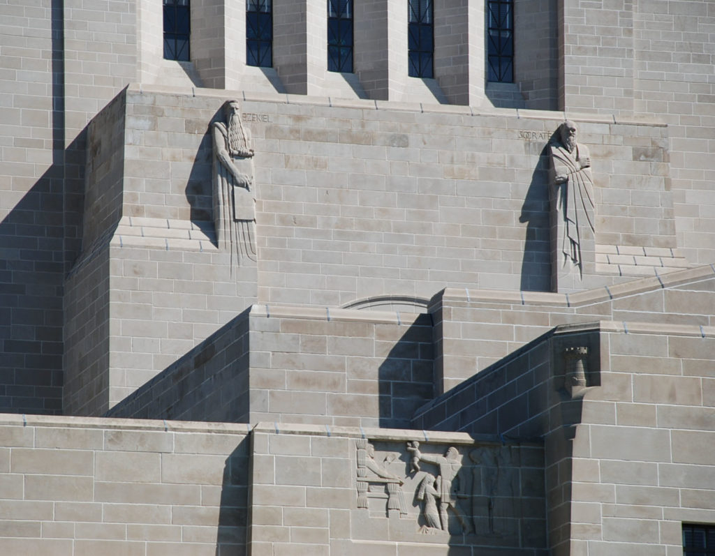 West Facade detail