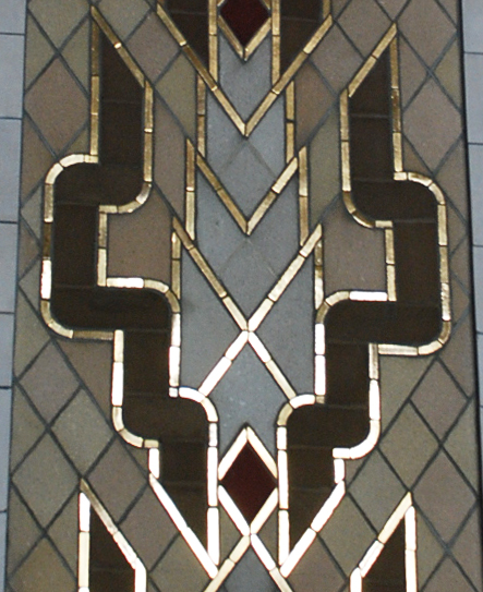 Corn mosaic in Speaker's Niche