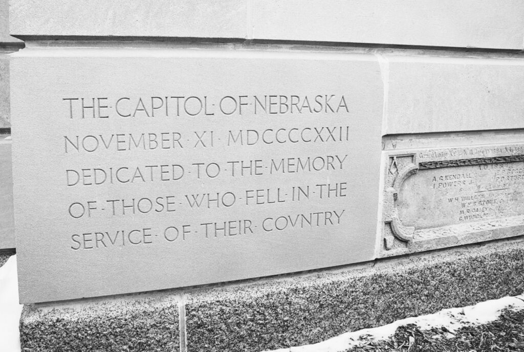 Dedicated to service and sacrifice. With the cornerstone