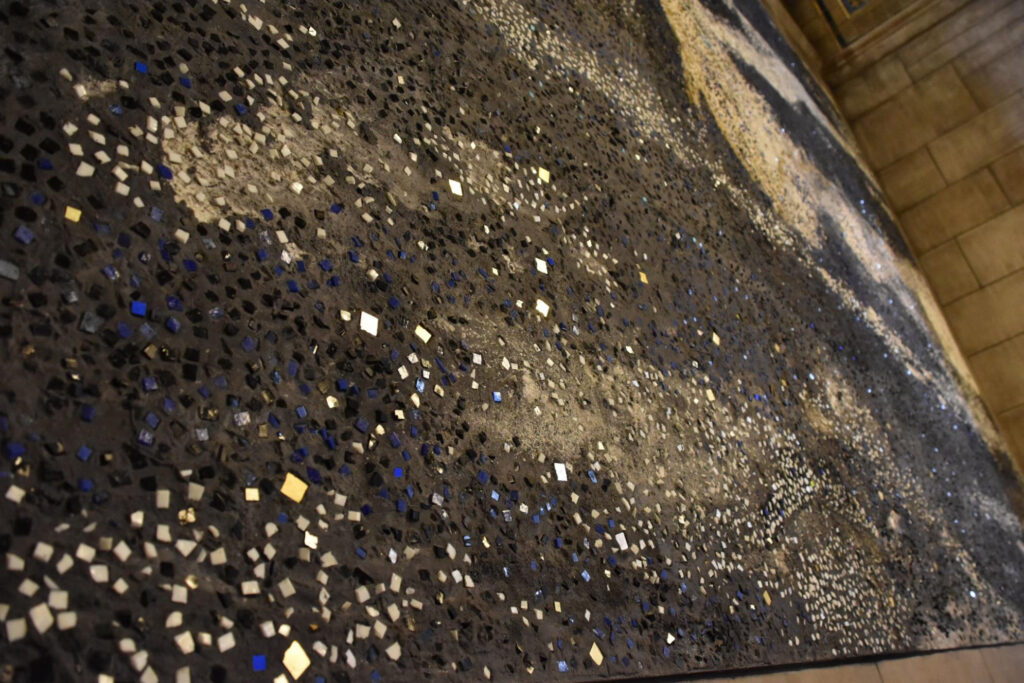 The Blizzard mosaic is made of little pieces