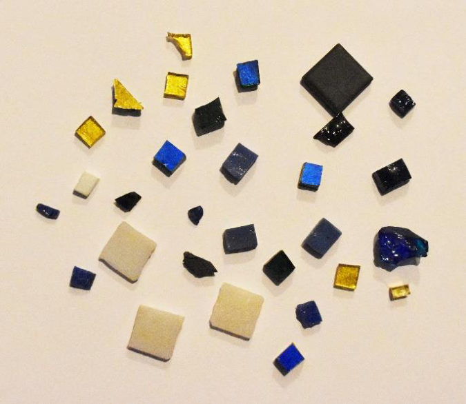 The Blizzard mosaic is made of little pieces