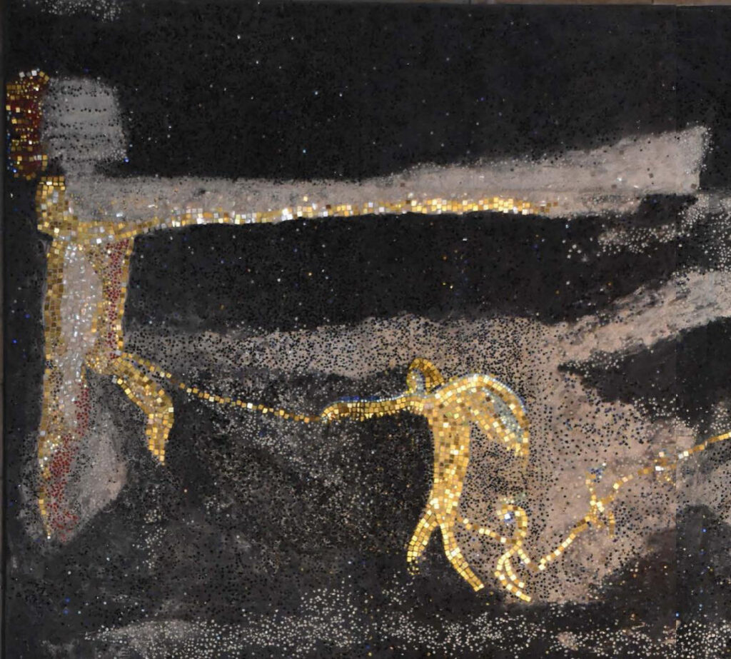 The artist made it look like the spirit’s
