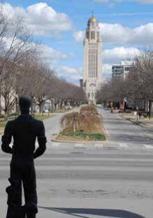 4. Walk toward the Lincoln Monument