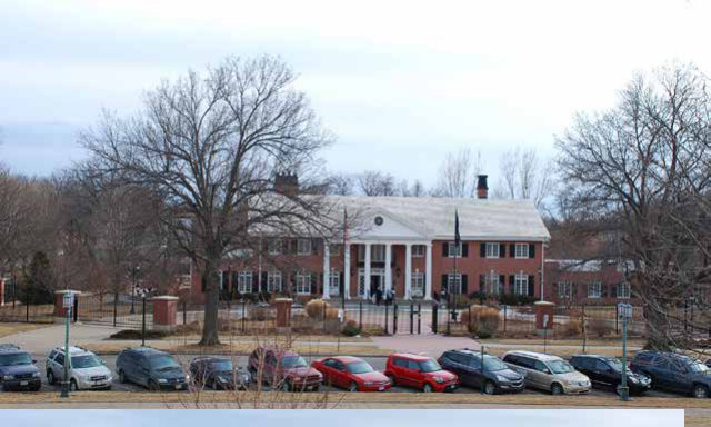 9. Move around the corner to the south and look across at the Governor’s Residence