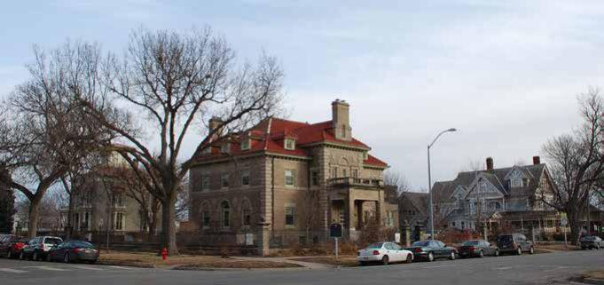 9. Move around the corner to the south and look across at the Governor’s Residence