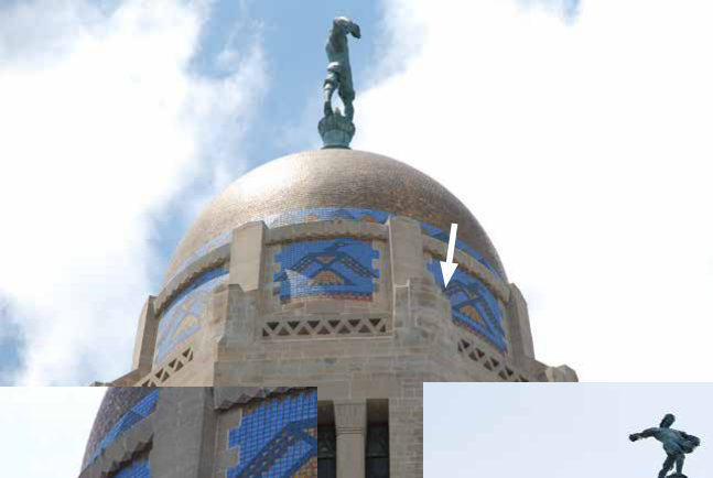 15. Look up at the Capitol