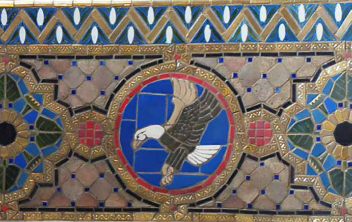Artists used the U.S. Flag, the United States